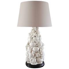 Italian Blanc de Chine Fruit Topiary Table Lamp 3