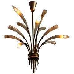 Chandelier after Max Ingrand, Fontana Arte, 1950 6