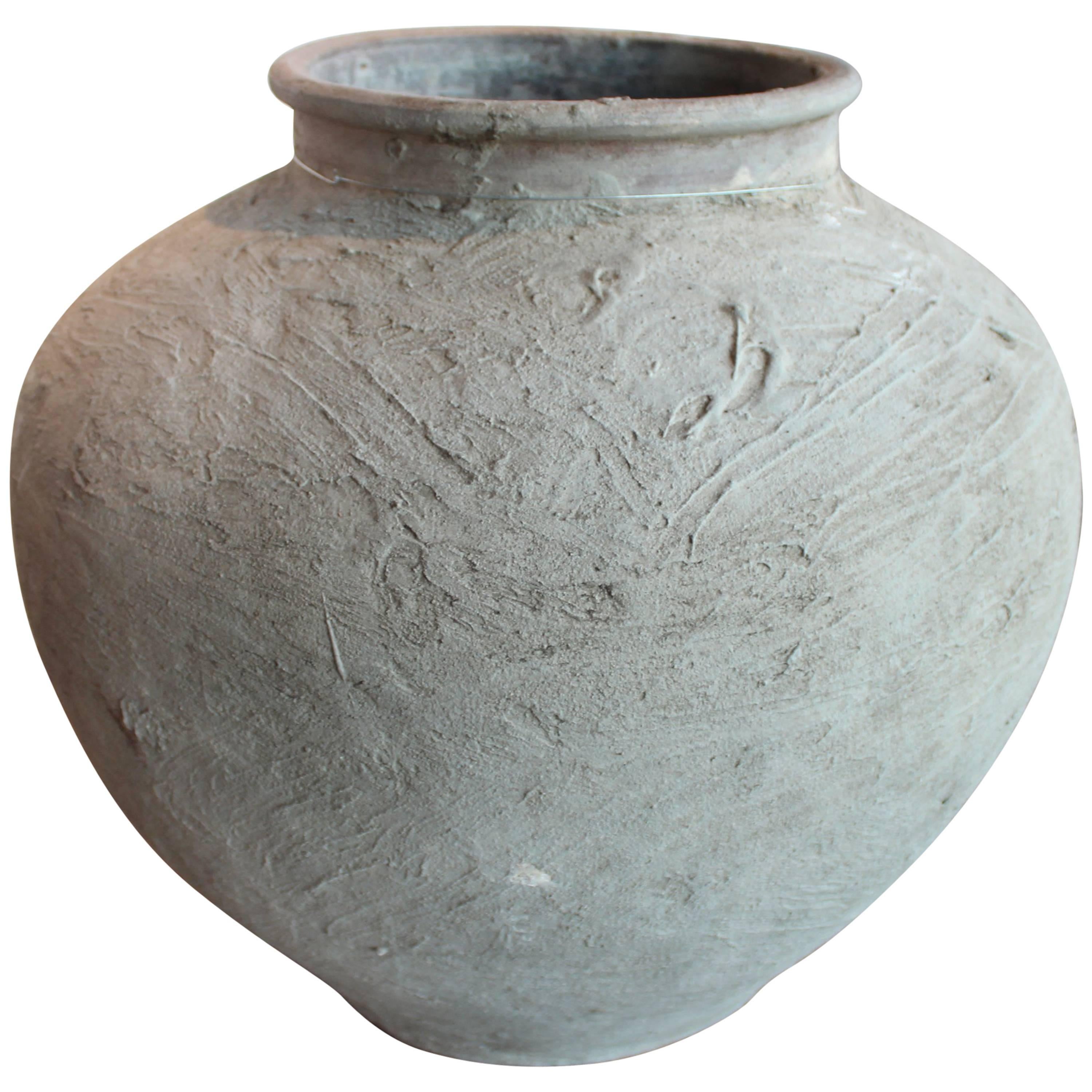 Primitive Antique Terra Cotta Jar