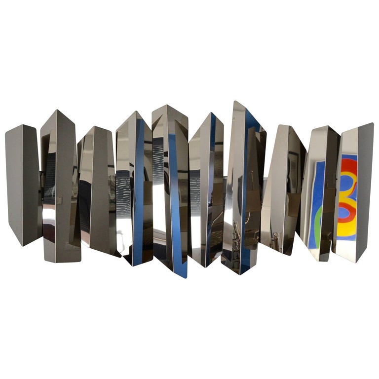 Large Wall Lighted Sculpture by Torregiani at 1stDibs