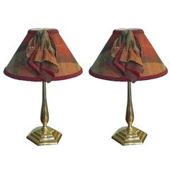 Pair of Elegant Edwardian Table Lamps