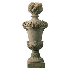 Patinated Terracotta Fire Pot after, 18th Century Model