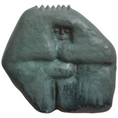 Mid 20th Century Signed French Ceramic by Adrée and Michel Hirlet 3