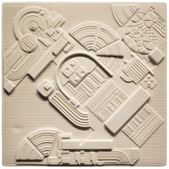 Eduardo Paolozzi Plaque for Rosenthal