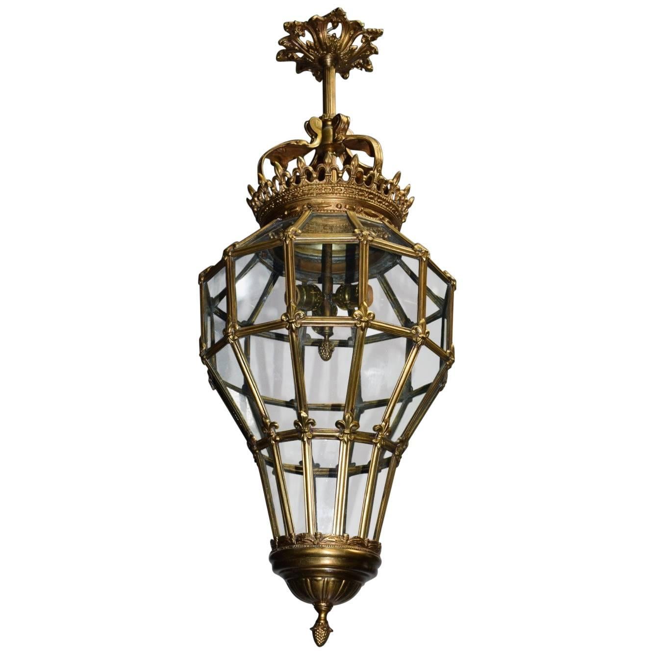 Antique Chandelier, Lantern For Sale