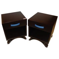 Pair of Dakota Jackson End Tables Night Tables