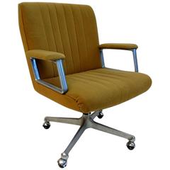 Desk chair P 125 by Osvaldo Borsani for Tecno