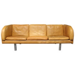 Dreisitziges Sofa:: Modell EJ-20-3 von Jørgen Gammelgaard für Erik Jørgensen:: 1980er Jahre