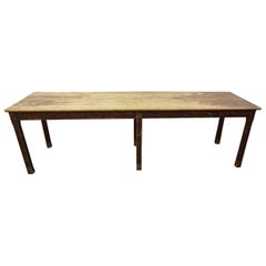 Late 19th Century French Refectory Table
