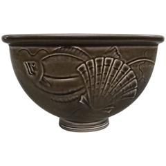 Aluminia Royal Copenhagen Oblong Vase/Bowl