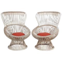 Pair of Margherita Chairs by Franco Albini