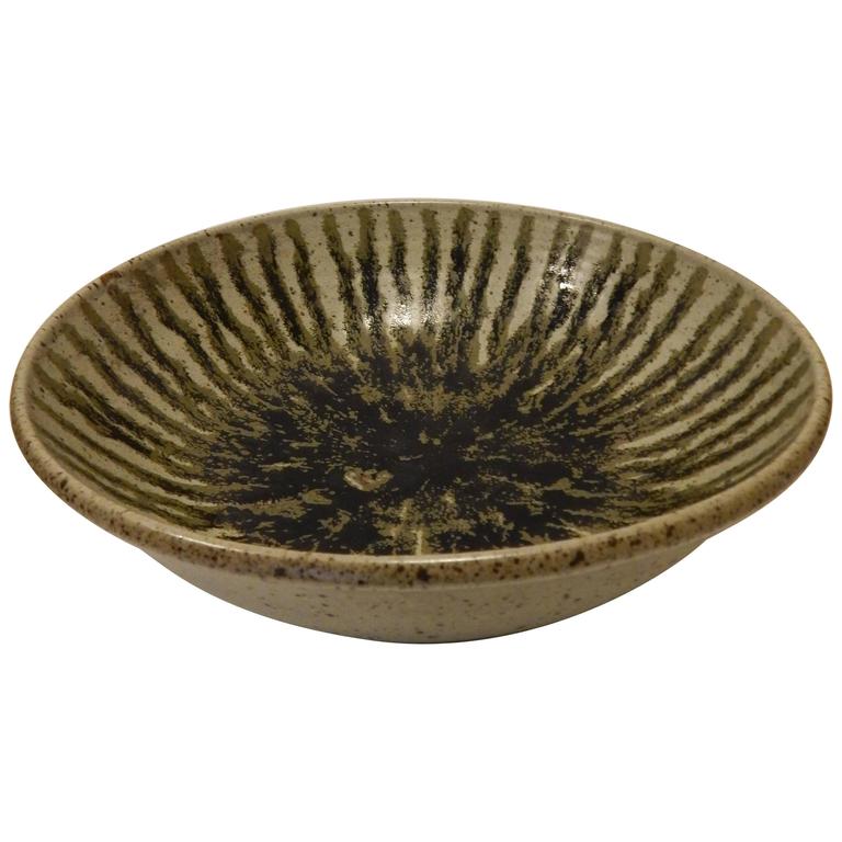 California Studio Potter and Teacher Antonio Prieto Ceramic Bowl, 1950s 1