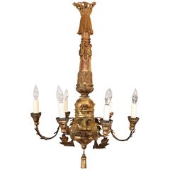 19th Century Italian Neoclassical Chandelier 5