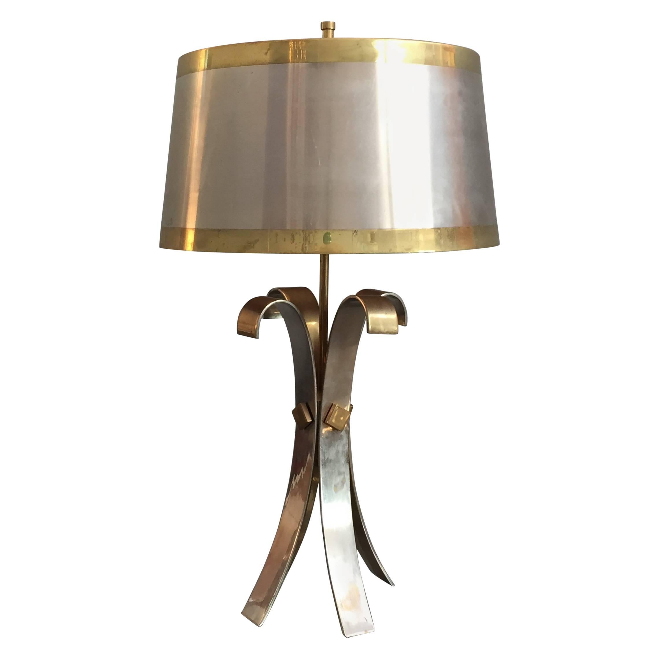 Marvelous Table Lamp Attributed to Maison Charles