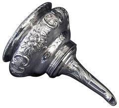 Antique Georgian Silver Wine Funnel