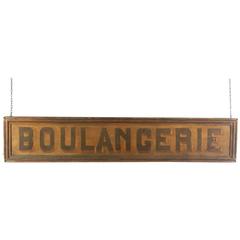 Antique 19th Century French Boulangerie Trade Sign