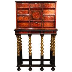 Rare Tortoiseshell Cabinet, Antwerp Work, Flanders, 17th Century 2