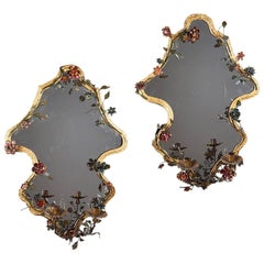 Pair of 19th Century Italian Tole Mirrors