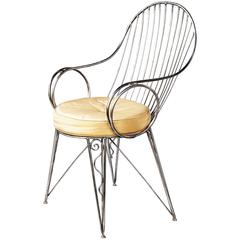 Modernist Steel Desk Chair 1