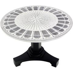 Rare Piero Fornasetti Architettura Table, New Old Stock