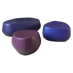 Used Moroso Stones or Stools, Model Fjord by Patricia Urquiola for Moroso, 2002