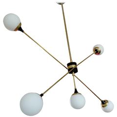 Stilnovo Style "X" Chandelier 9