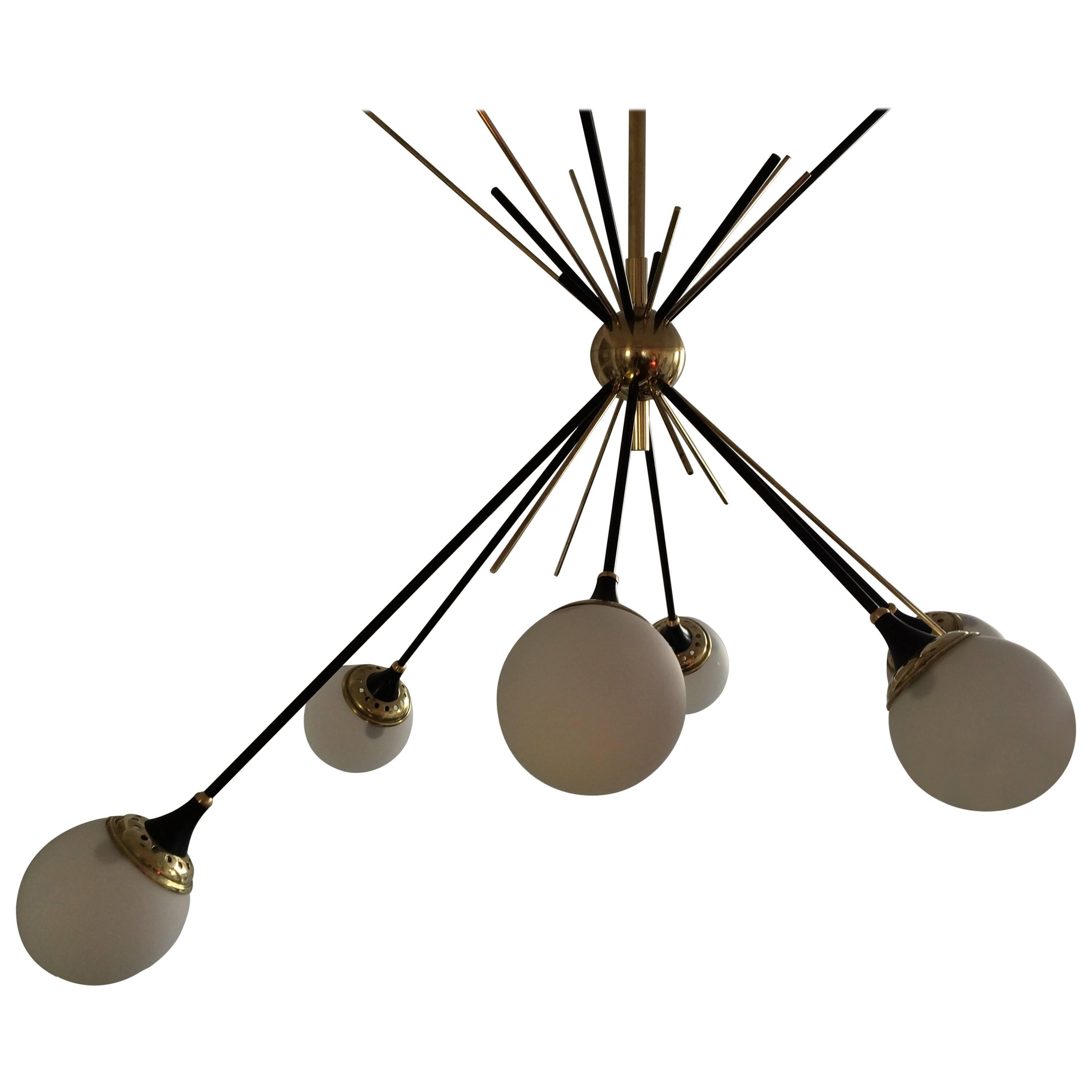 Stilnovo Style "Cluster" Chandelier