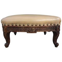 Antique French Louis XV-XVI Style Footstool 12
