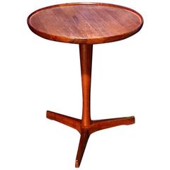Hans C. Andersen Danish Teak Side Table, circa 1955