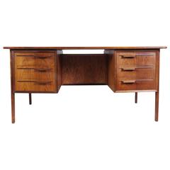 Mid-Century Desk in Rosewood