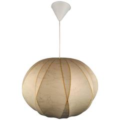 Mid-Century Italian Modern Cocoon Pendant Lamp by Castiglioni