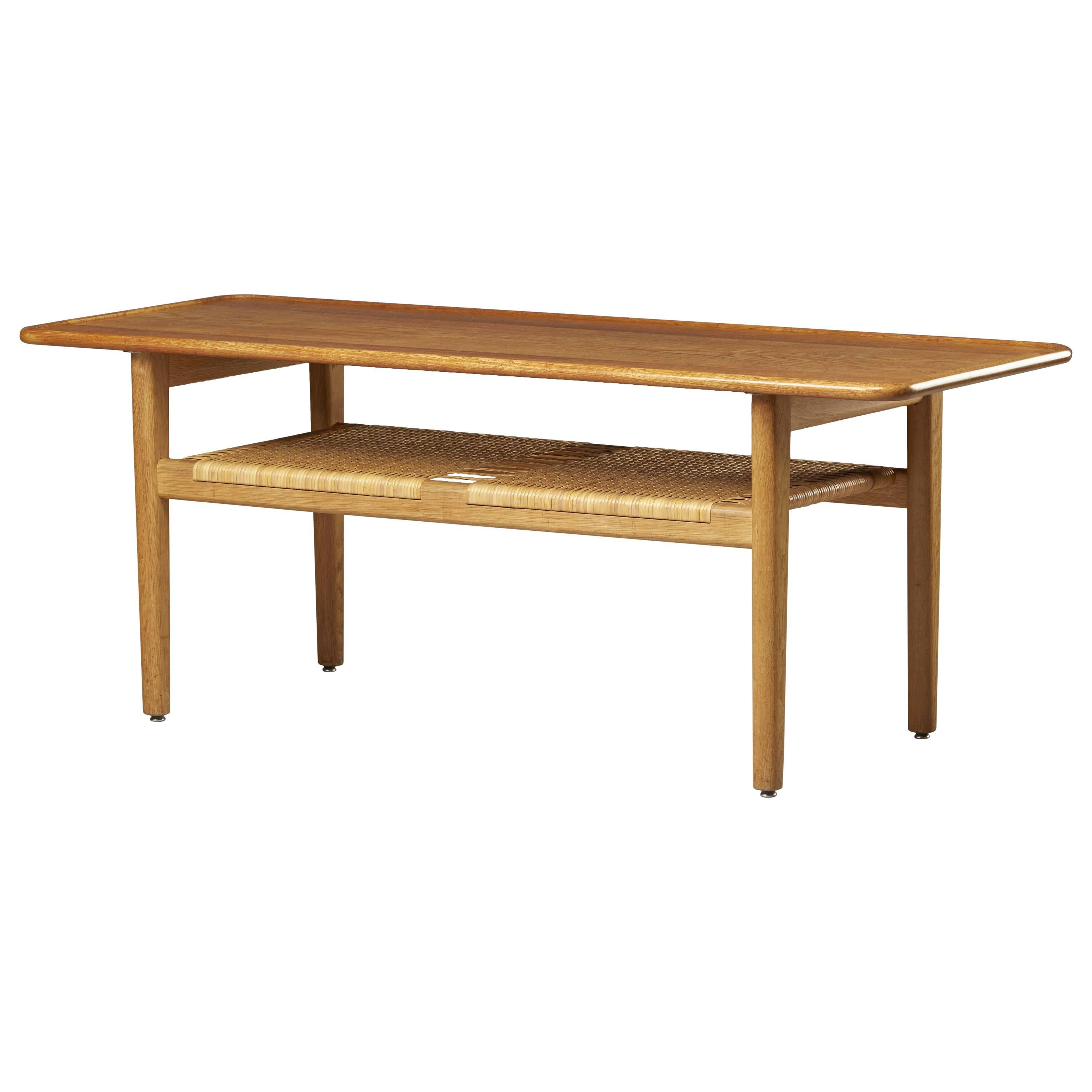 Teak Sofa Table AT-10 by Hans Wegner for Andreas Tuck For Sale