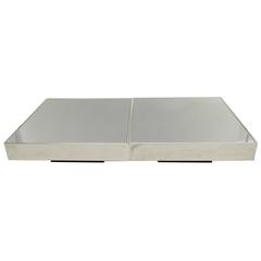 Large Two-Part Italian 1970s Cocktail Table by Willy Rizzo for Cidue 10