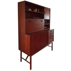 Danish Teak Sideboard and Bar by Peter Hvidt & Orla Mølgarrd-nielsen 2