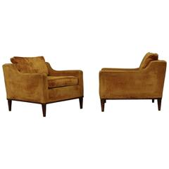 Mid-Century Modern Low Back Lounge Chairs