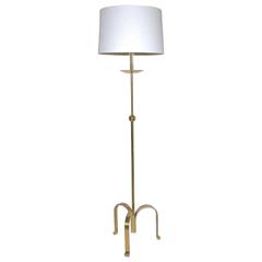 Italian Modern Solid Brass Floor Lamp