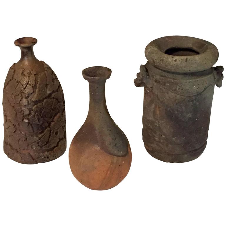 Contemporary Japanese Ceramic Vase by Fujioka Shuhei For Sale at 1stdibs