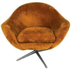 Mid-Century Scandinavian Overman Pod Chair