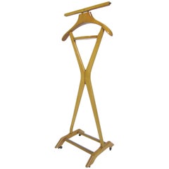 Modernist Gentleman
s Valet Stand by Fratelli Reguitti, Italy