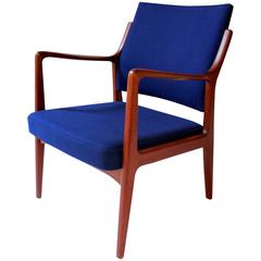 1960s J.O. Carlsson Teak Swedish Modern Lounge Chair
