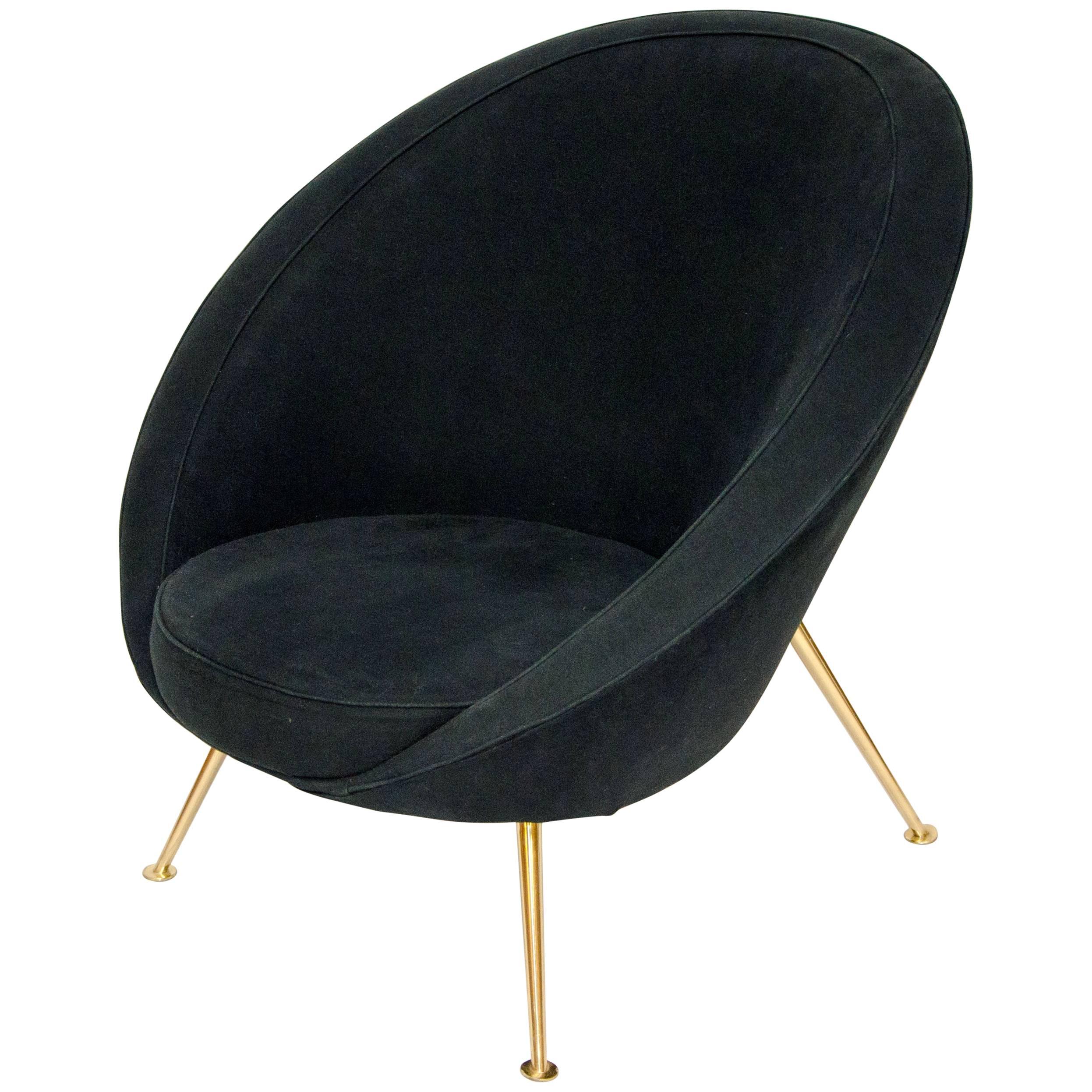 Rare Ico Parisi Egg Chair Model 813 For Sale