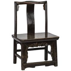 Rosewood Chinese Child Bride's Chair 2