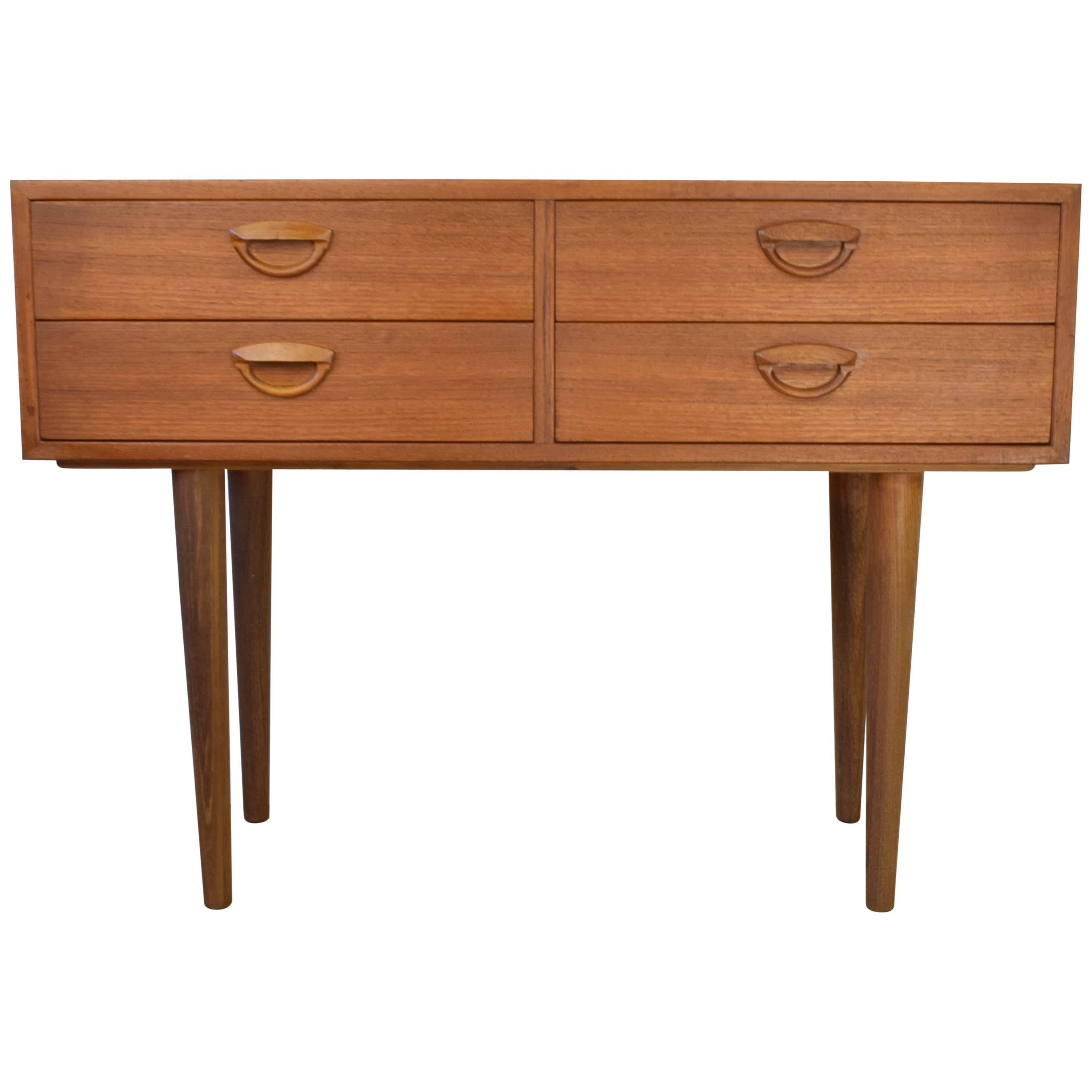 Kai Kristiansen Teak Entry Chest, 1960s For Sale