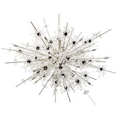 Magnificent Degon Sputnik Chandelier by Hans Harald Rath, Lobmeyr, 1960s