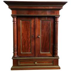 18th Century Exclusive French Mahogany Cabinet, Louis XVI 4