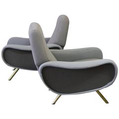 Pair of Vintage Lady Chairs by Marco Zanuso 8