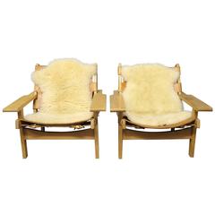 Pair of Easy Chairs, Model 168, by Kurt Østervig, 1960s