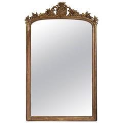 Antique French Mirror Louis Philippe Gold Leaf