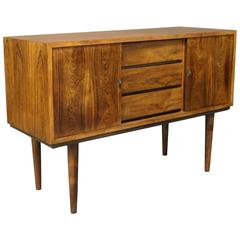 Small Sideboard in Rosewood of Danish Design from the 1960s
