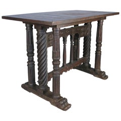 Early 18th Century Italian Library Table